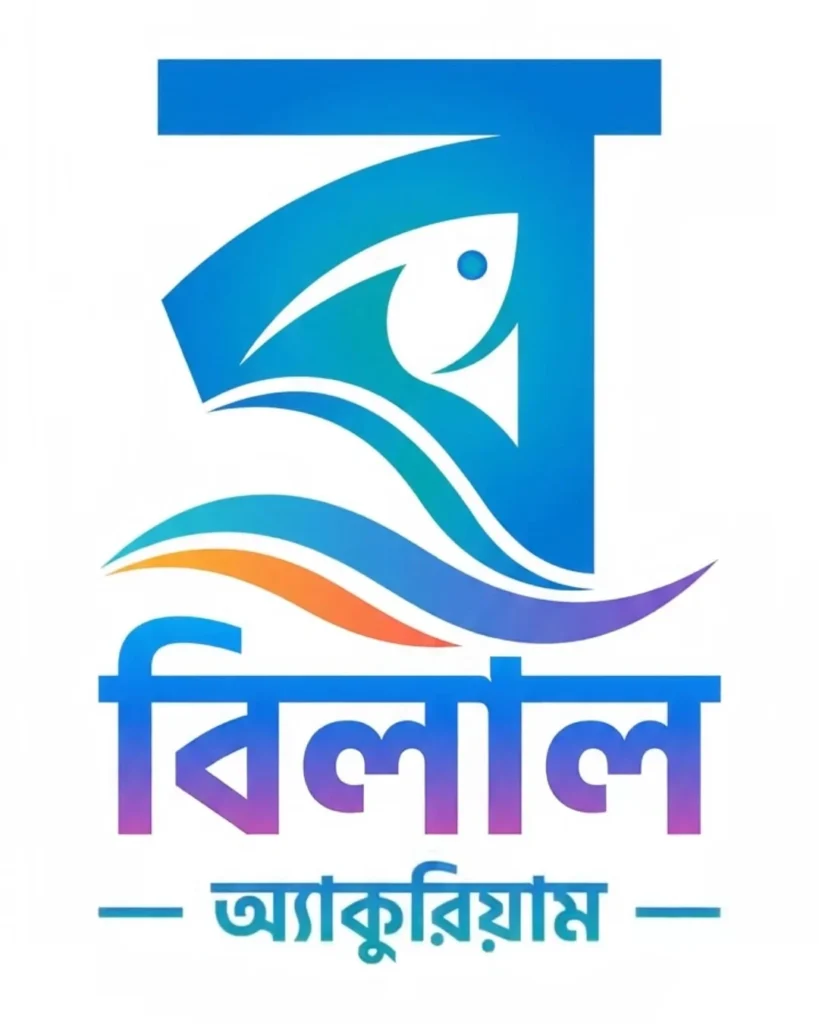 Bilal Aquarium logo in blue