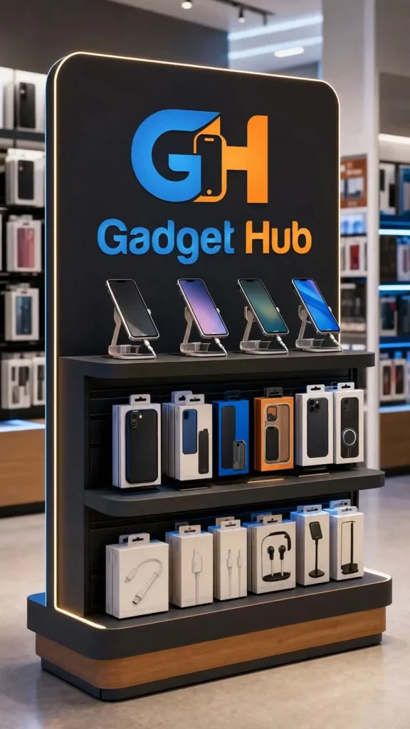 Gadget Hub phone accessory stand