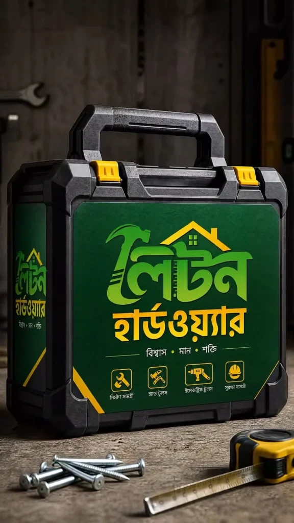 Liton Hardware logo on a toolbox