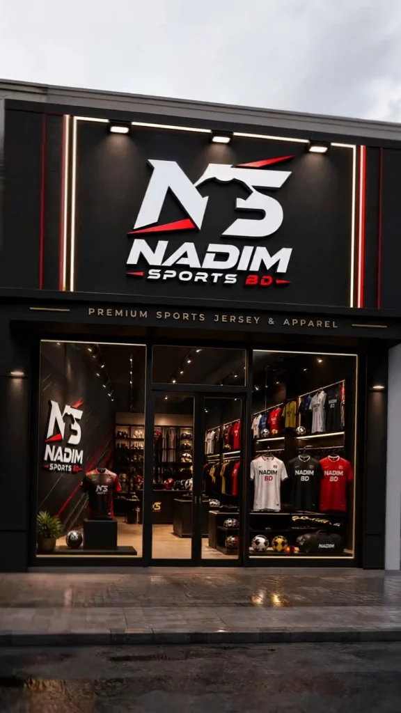 Nadim Sports BD store front