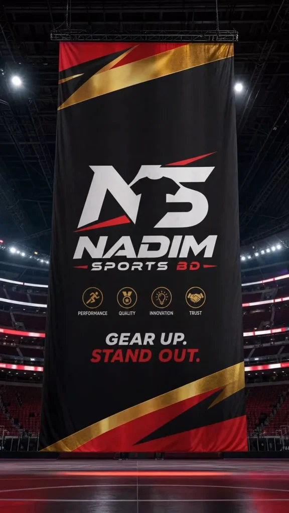 Nadim Sports BD stadium banner