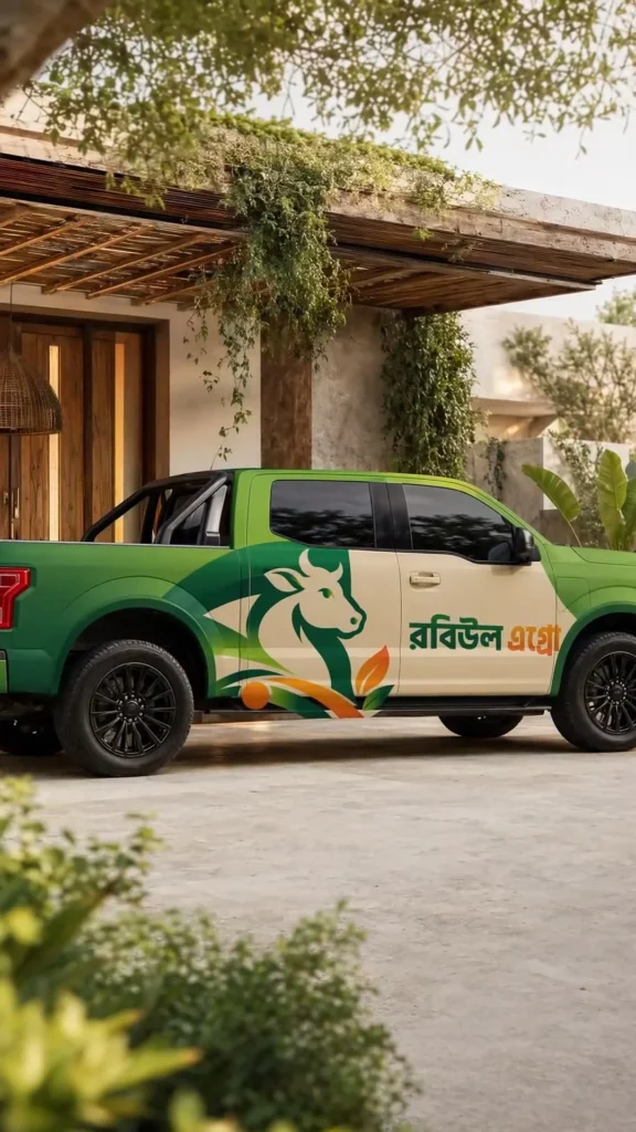 Robiul Agro delivery truck
