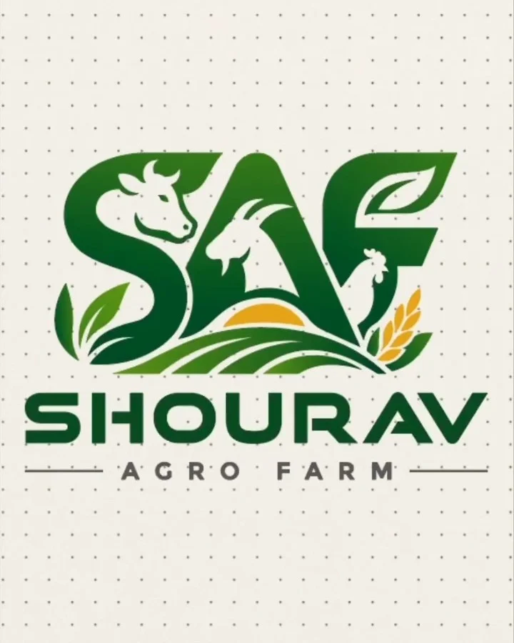 Shourav Agro Farm logo in green