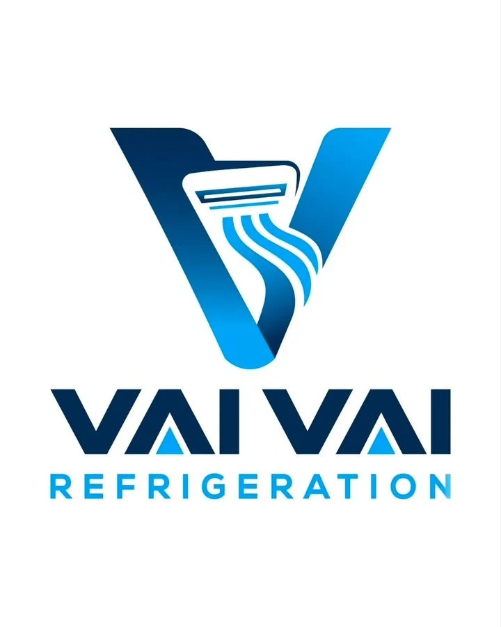 Vai Vai Refrigeration logo in blue